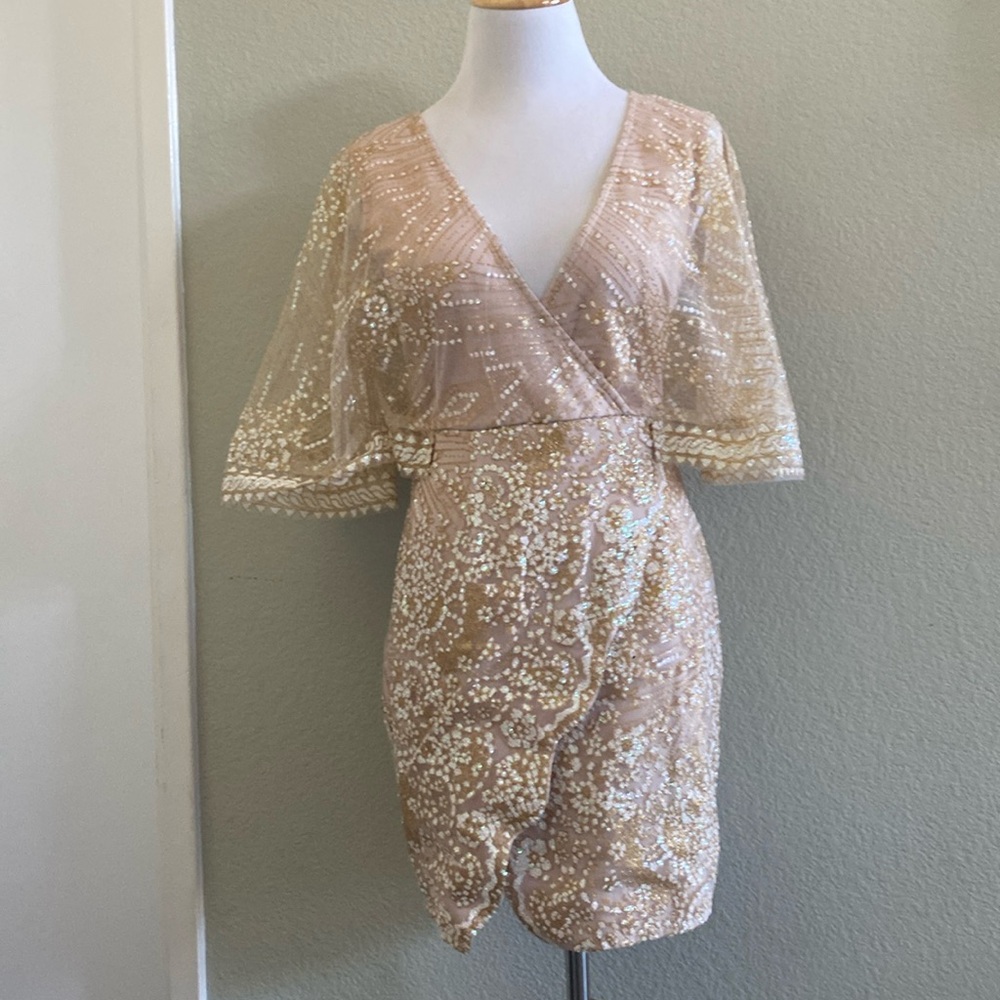 Hello Molly glitter formal dressss